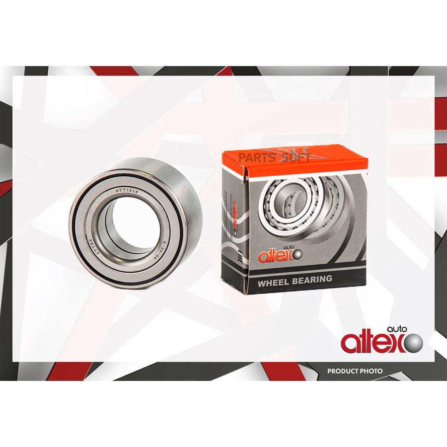 Подшипник ступицы для а/м Lada Largus, Renault Logan (передней) без АБС ATTEX - ATTEX None None